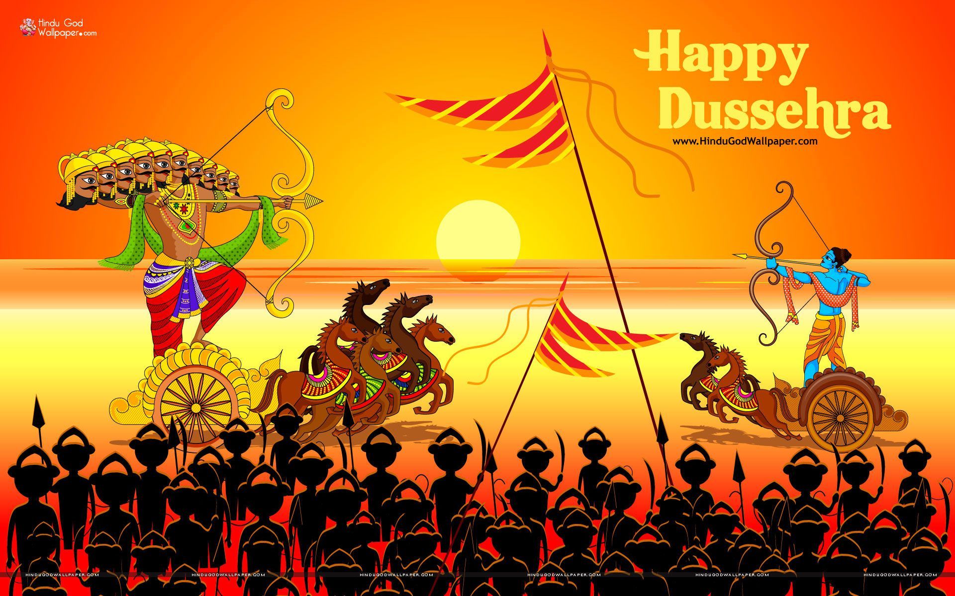 Happy Dasara Wallpapers