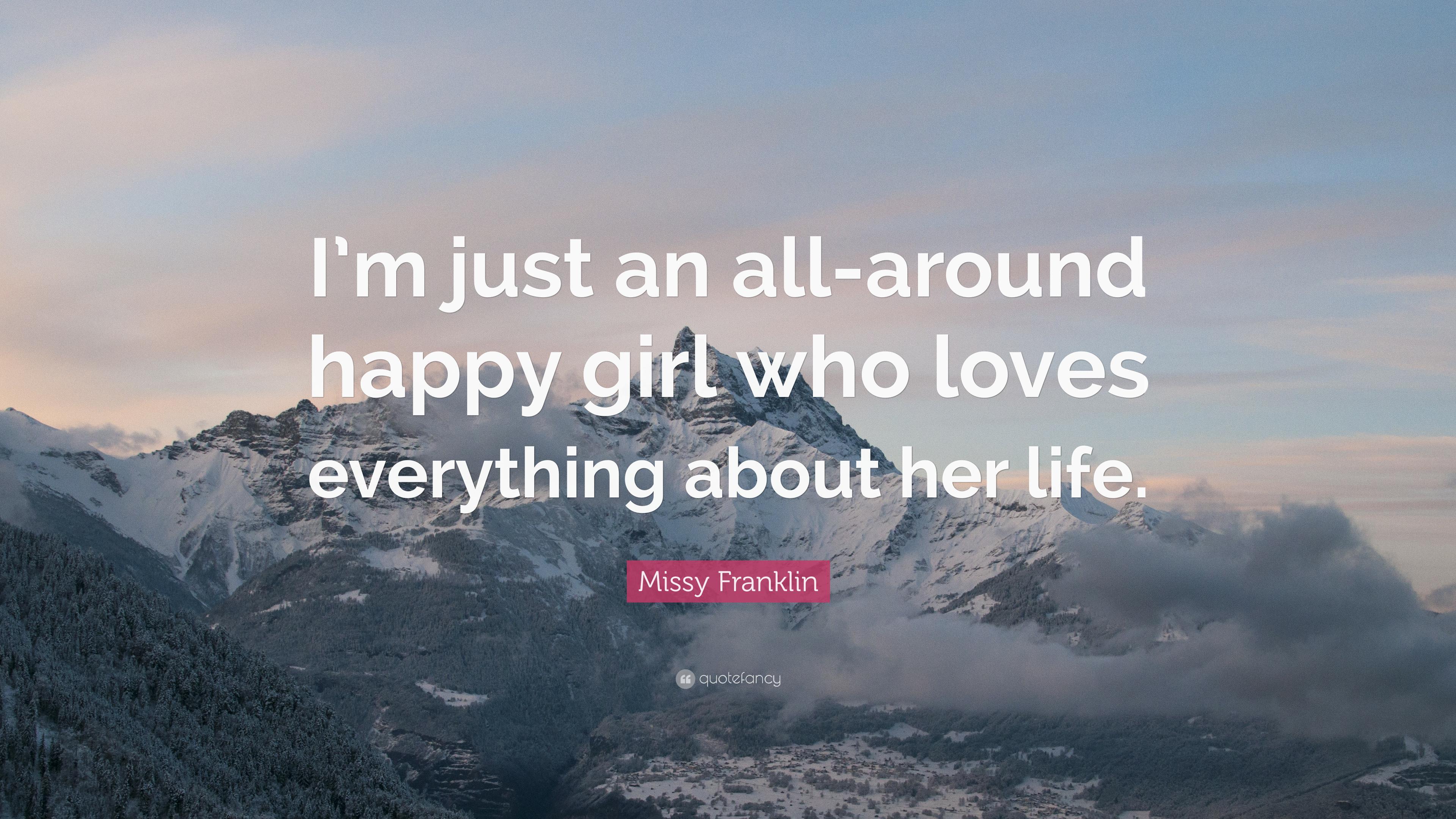 Happy Girls Quotes Wallpapers