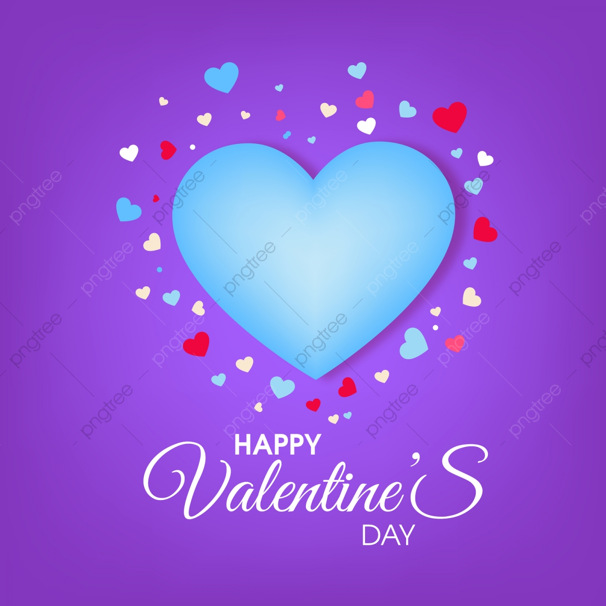Happy Valentines Day Purple Wallpapers