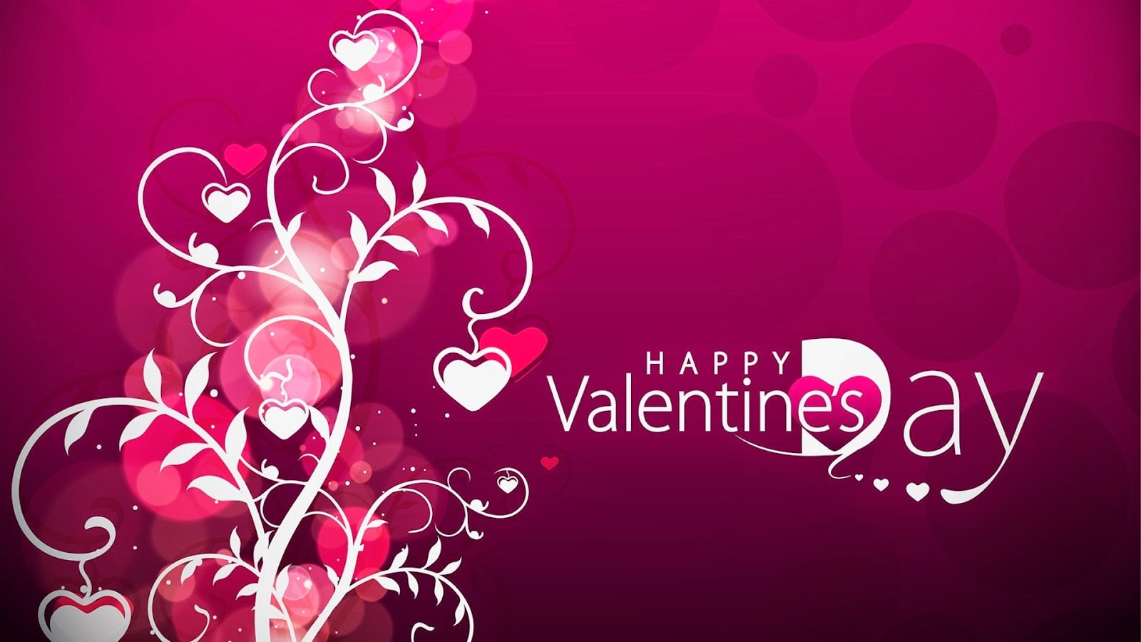 Happy Valentines Day Purple Wallpapers