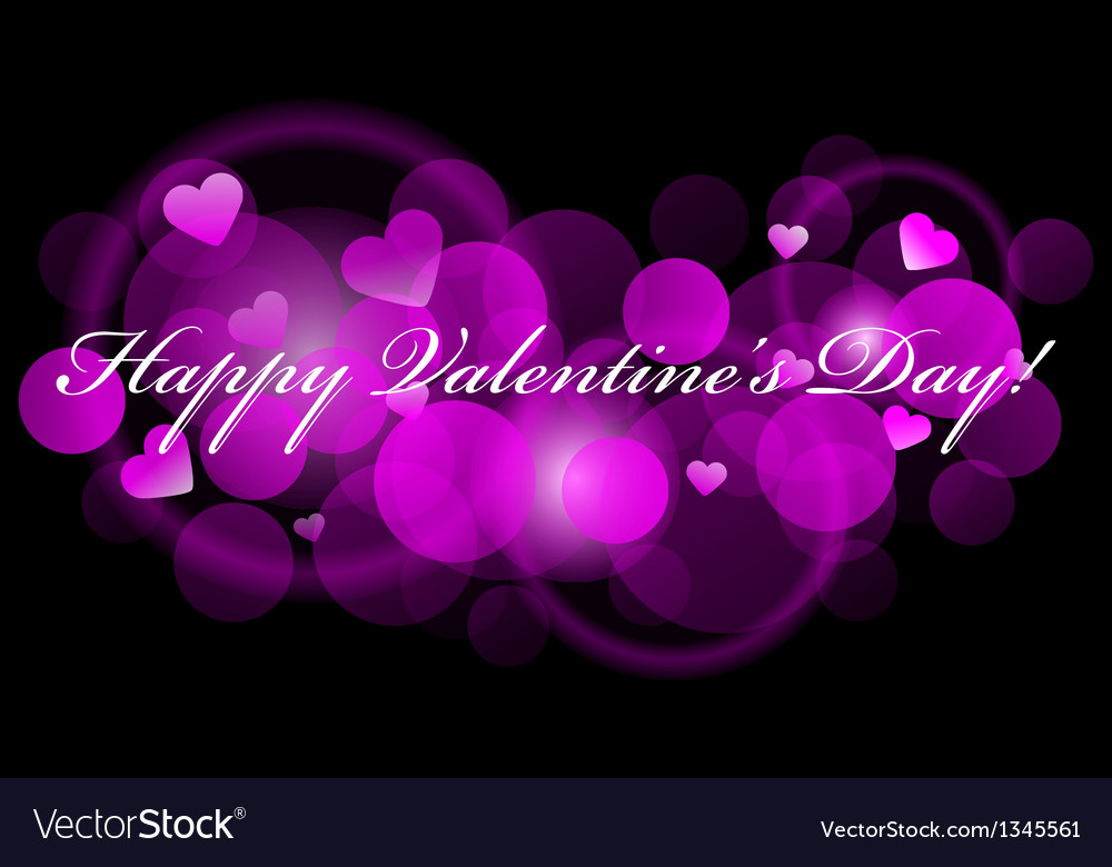 Happy Valentines Day Purple Wallpapers