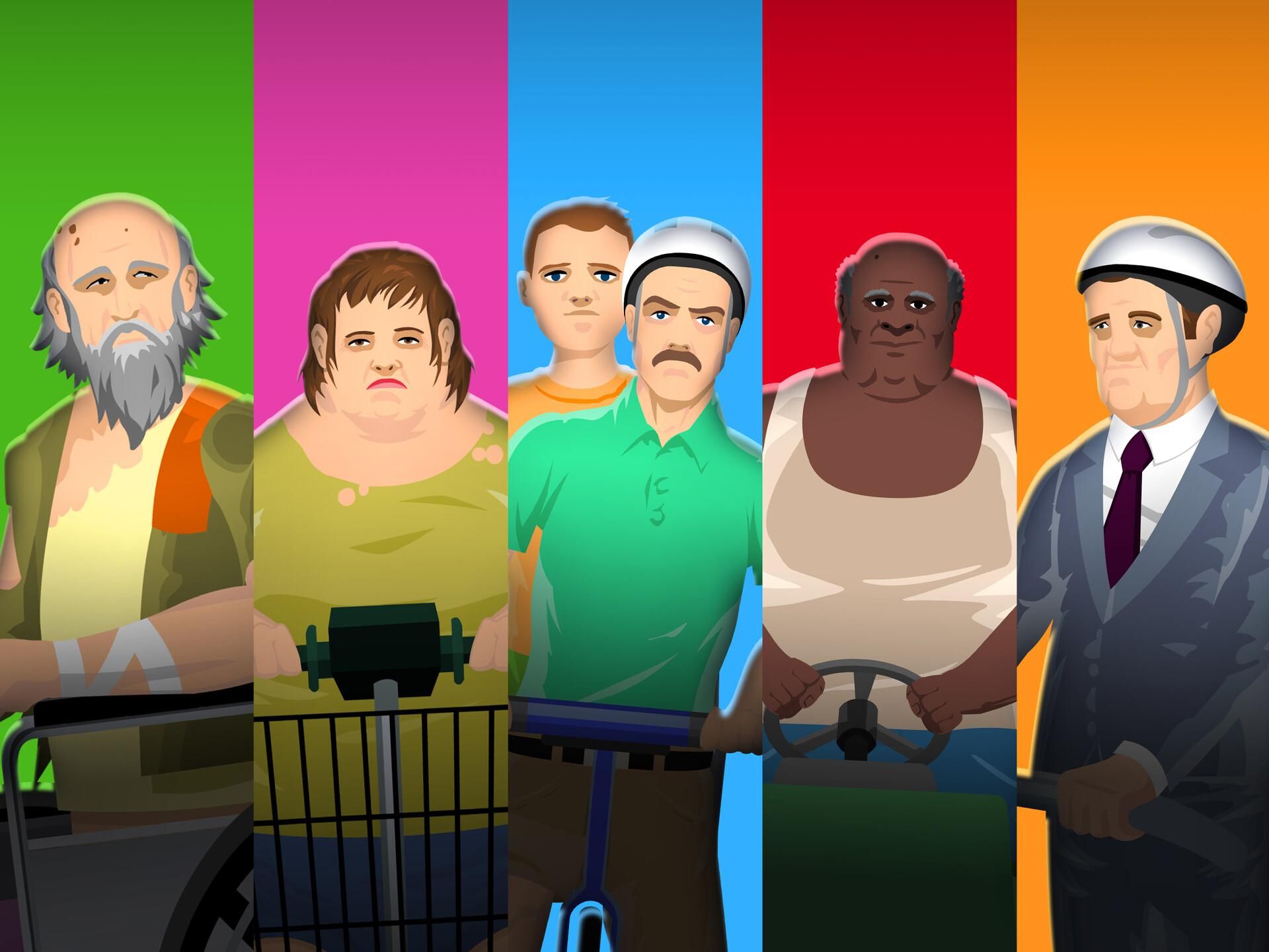 Happy wheels скачать на пк стим фото 2