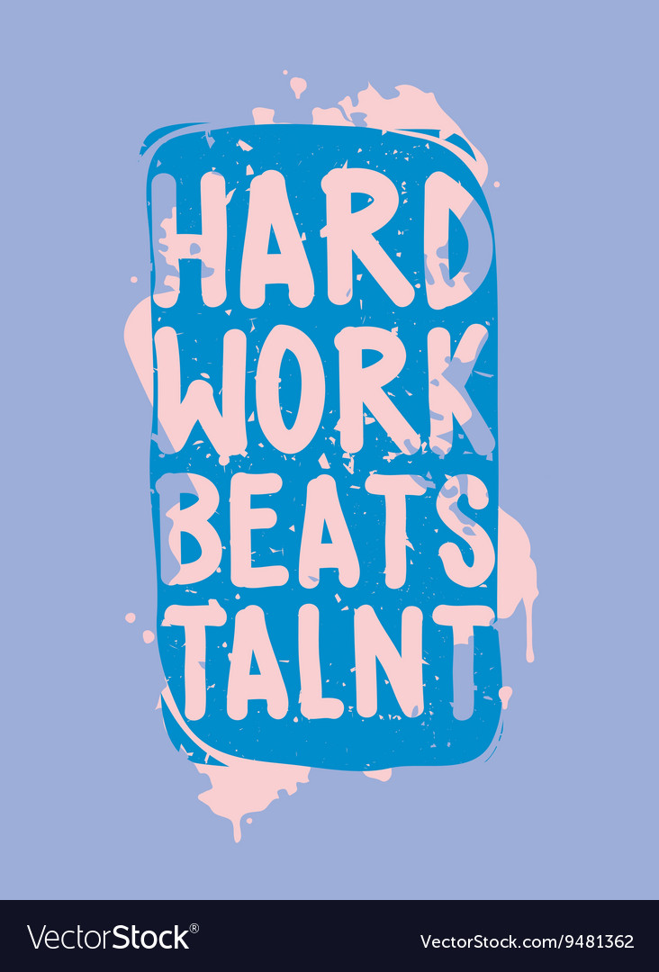 Hard Work Beats Talent Wallpapers