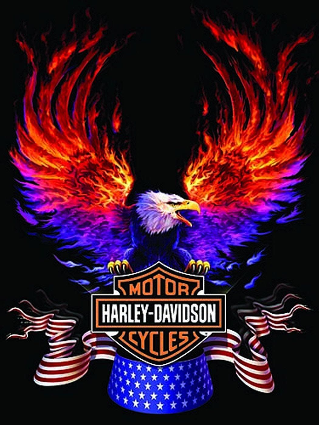 Harley Davidson Logo Eagle Wallpapers