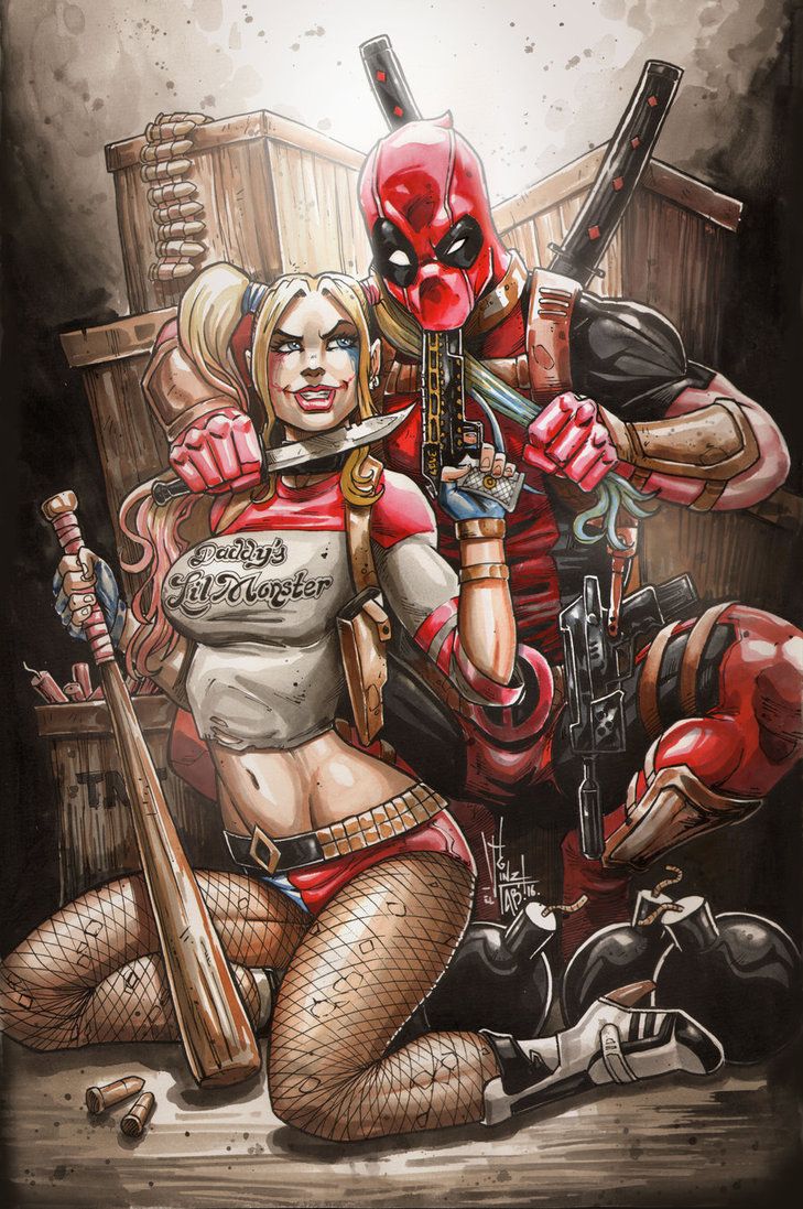 Harley Quinn Deadpool Wallpapers
