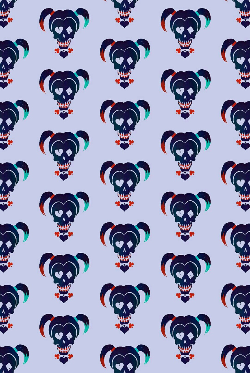 Harley Quinn Pattern Wallpapers