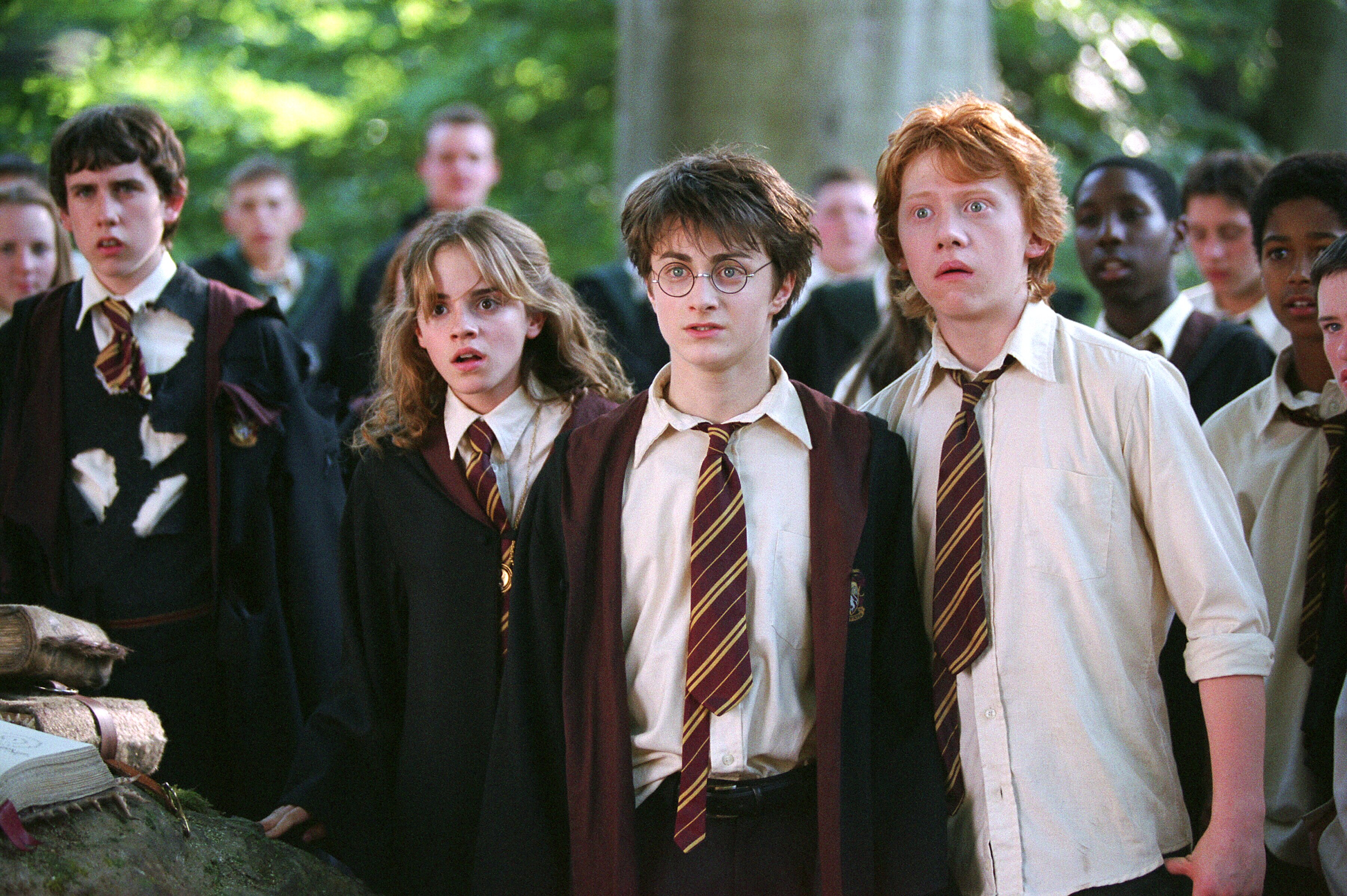 Harry Hermione And Ron Wallpapers