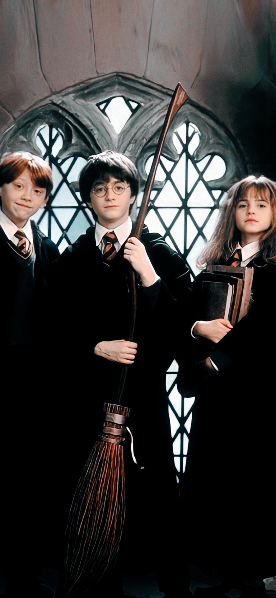 Harry Hermione And Ron Wallpapers