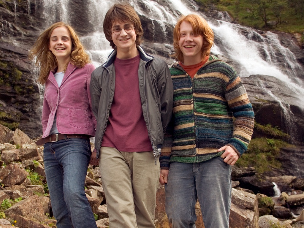 Harry Hermione And Ron Wallpapers