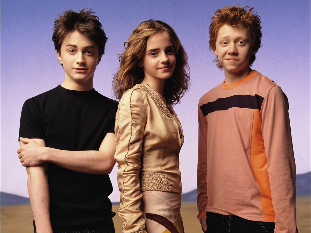 Harry Hermione And Ron Wallpapers