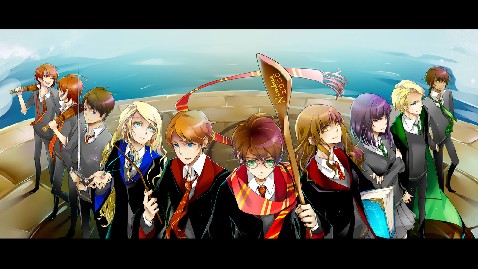 Harry Potter Anime Wallpapers