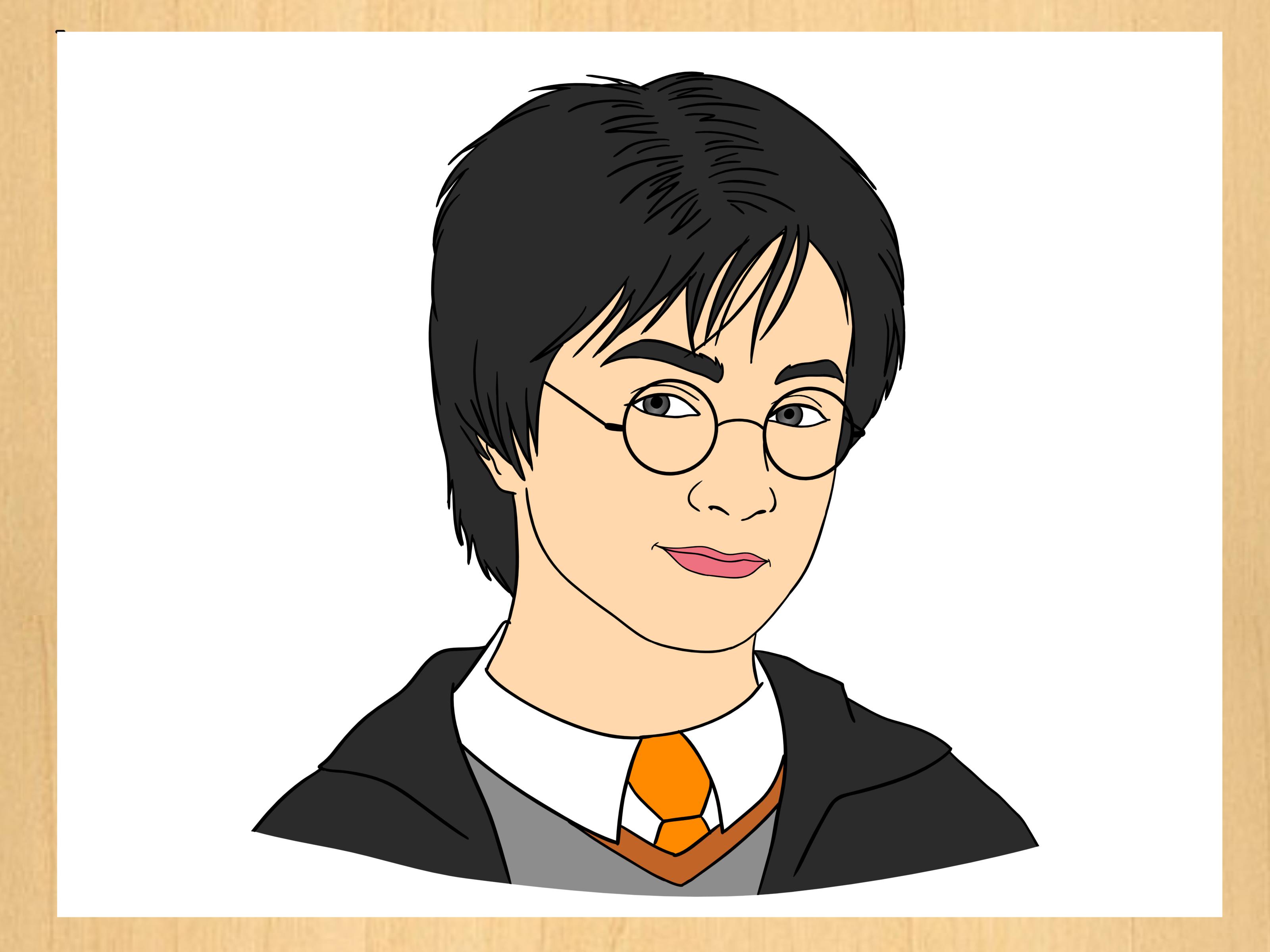 Harry Potter Characters Cartoons Wallpapers