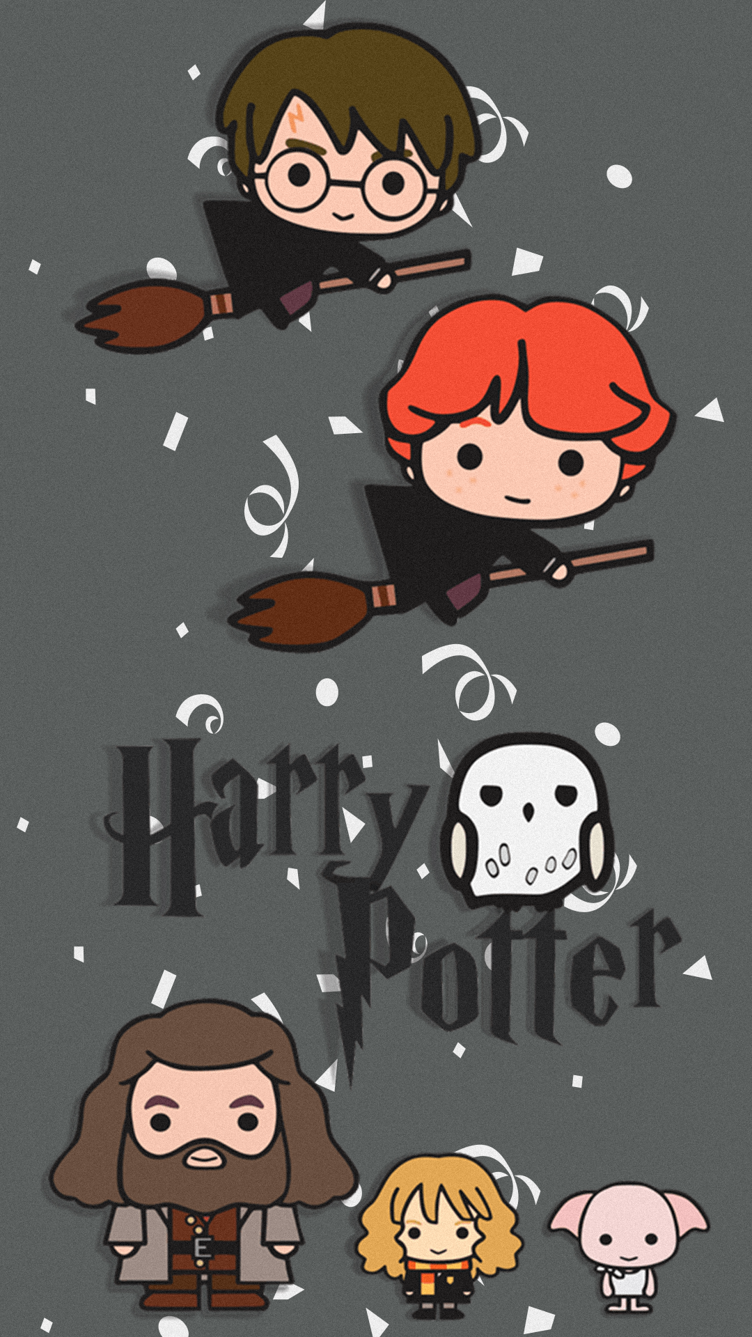 Harry Potter Characters Cartoons Wallpapers