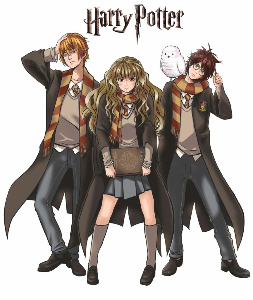 Harry Potter Characters Cartoons Wallpapers