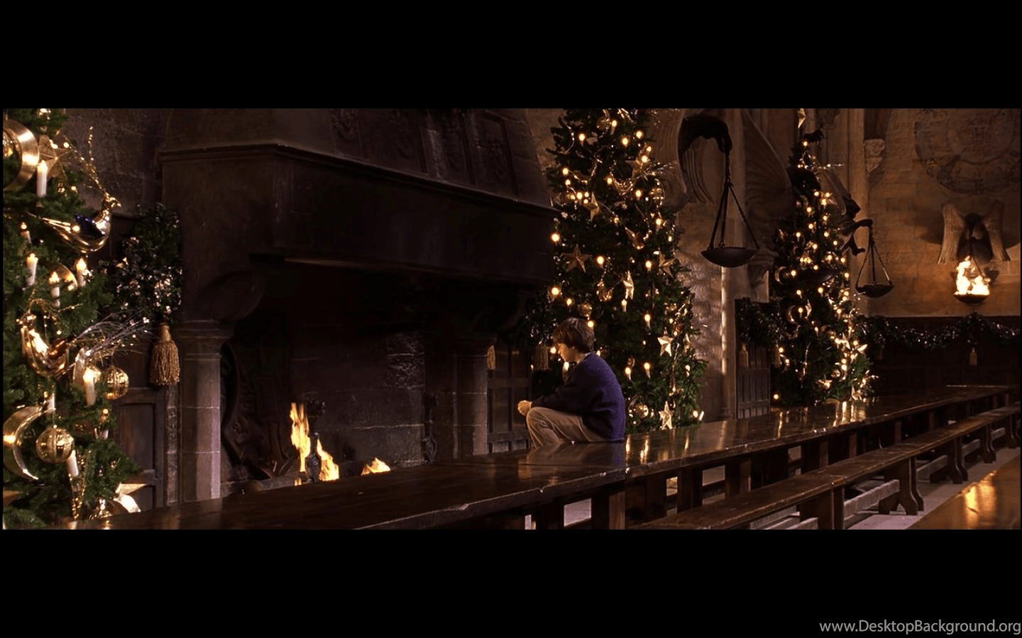 Harry Potter Christmas Desktop Wallpapers