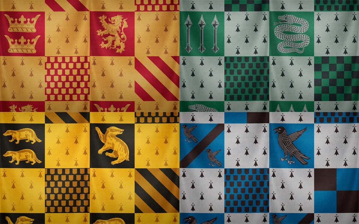 Harry Potter House Banners Printable Wallpapers