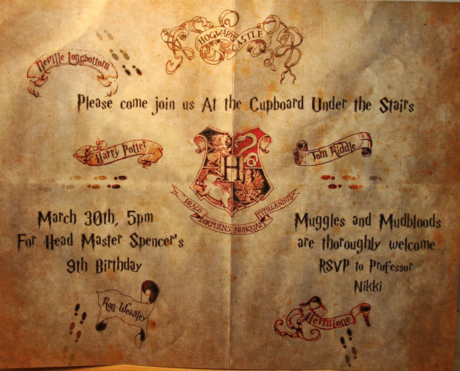 Harry Potter Marauders Map Wallpapers