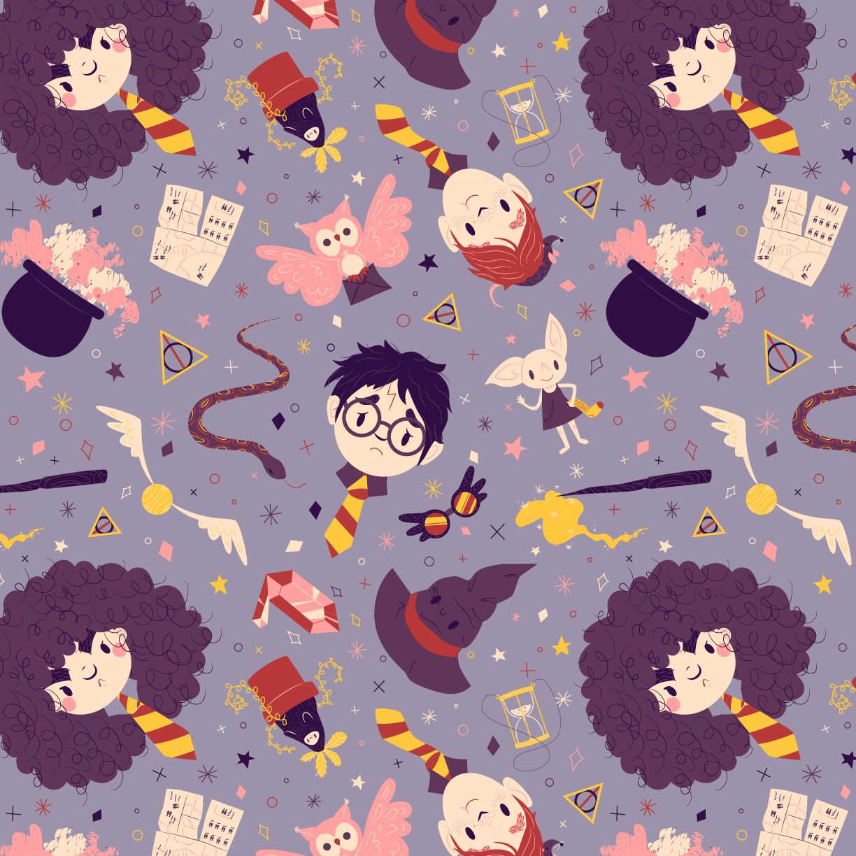 Harry Potter Pattern Wallpapers