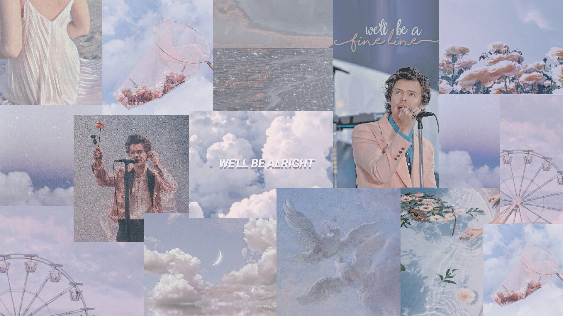 Harry Styles Collage Wallpapers