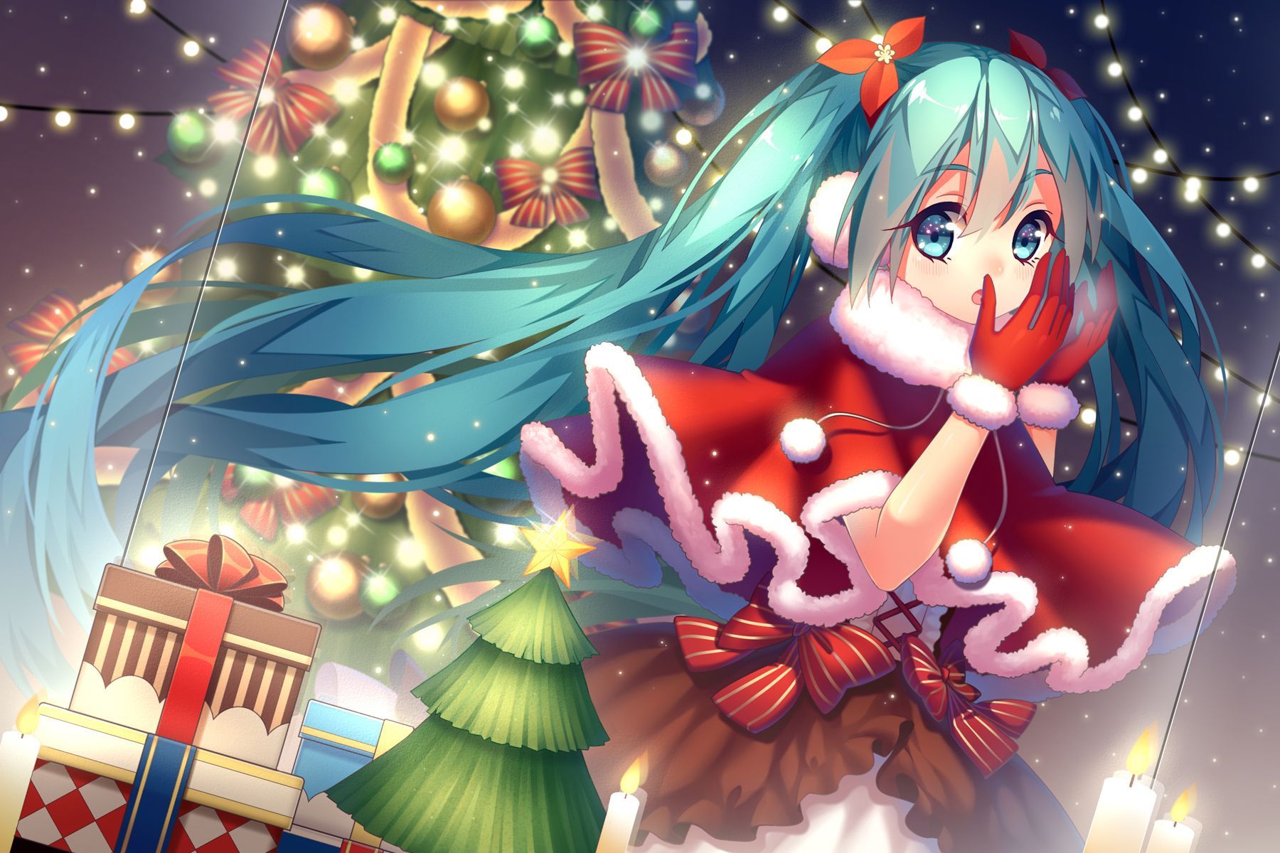 Hatsune Miku Christmas Wallpapers