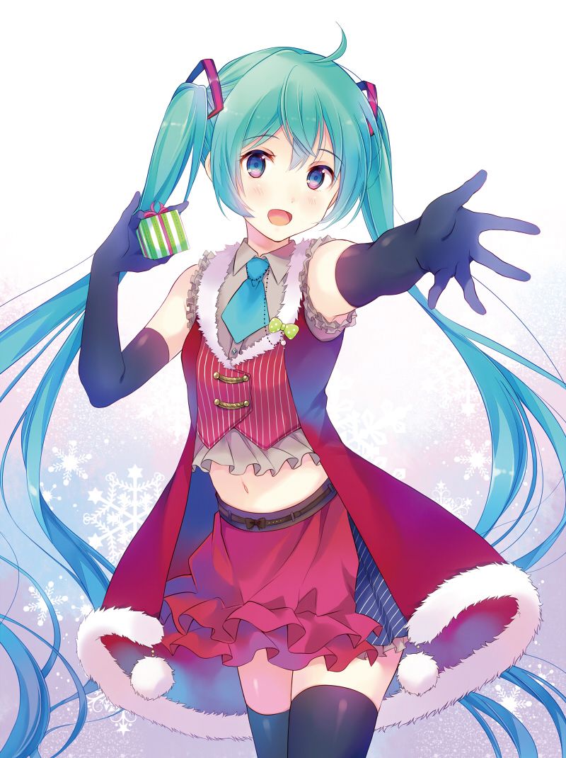 Hatsune Miku Christmas Wallpapers