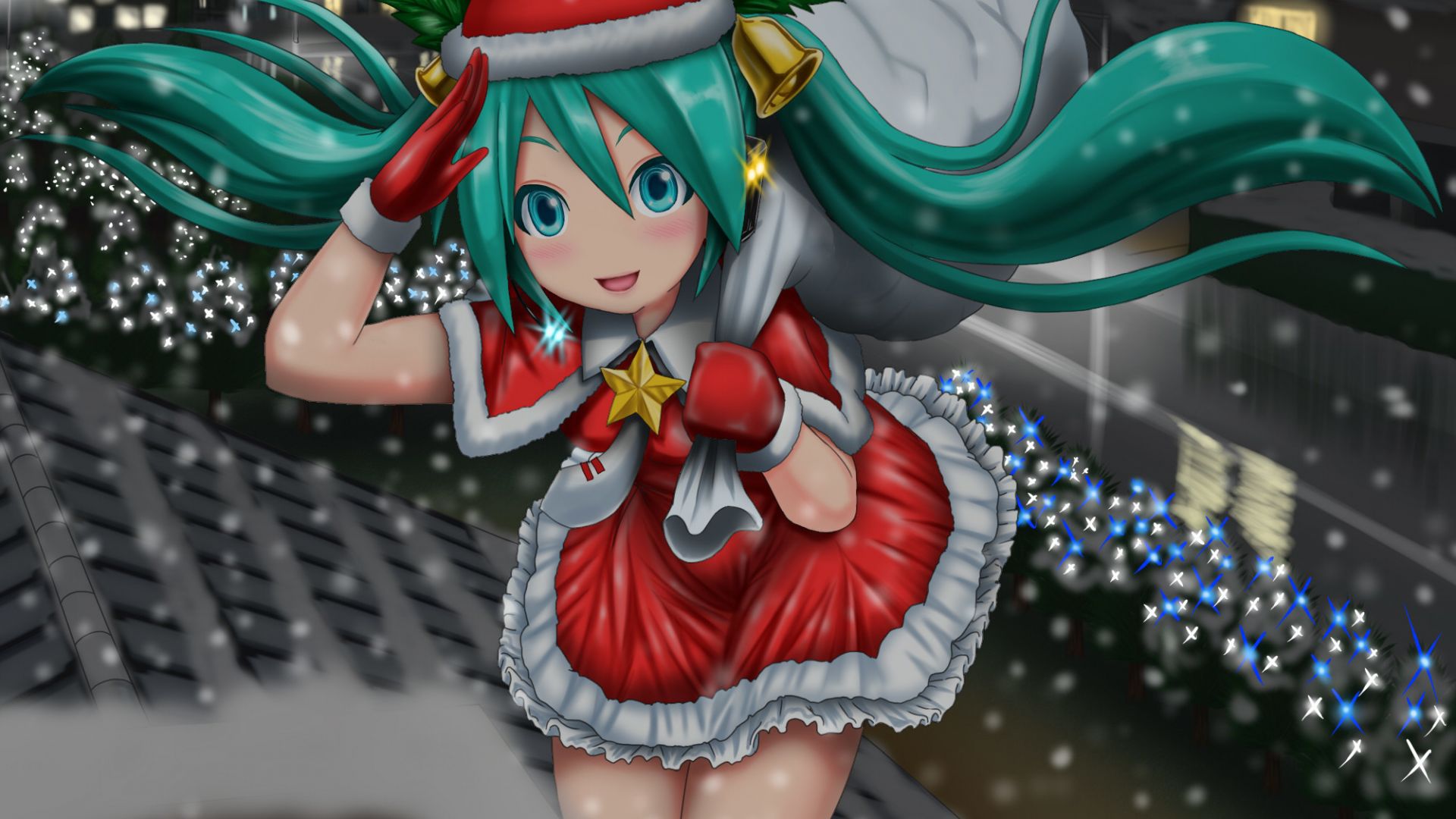 Hatsune Miku Christmas Wallpapers