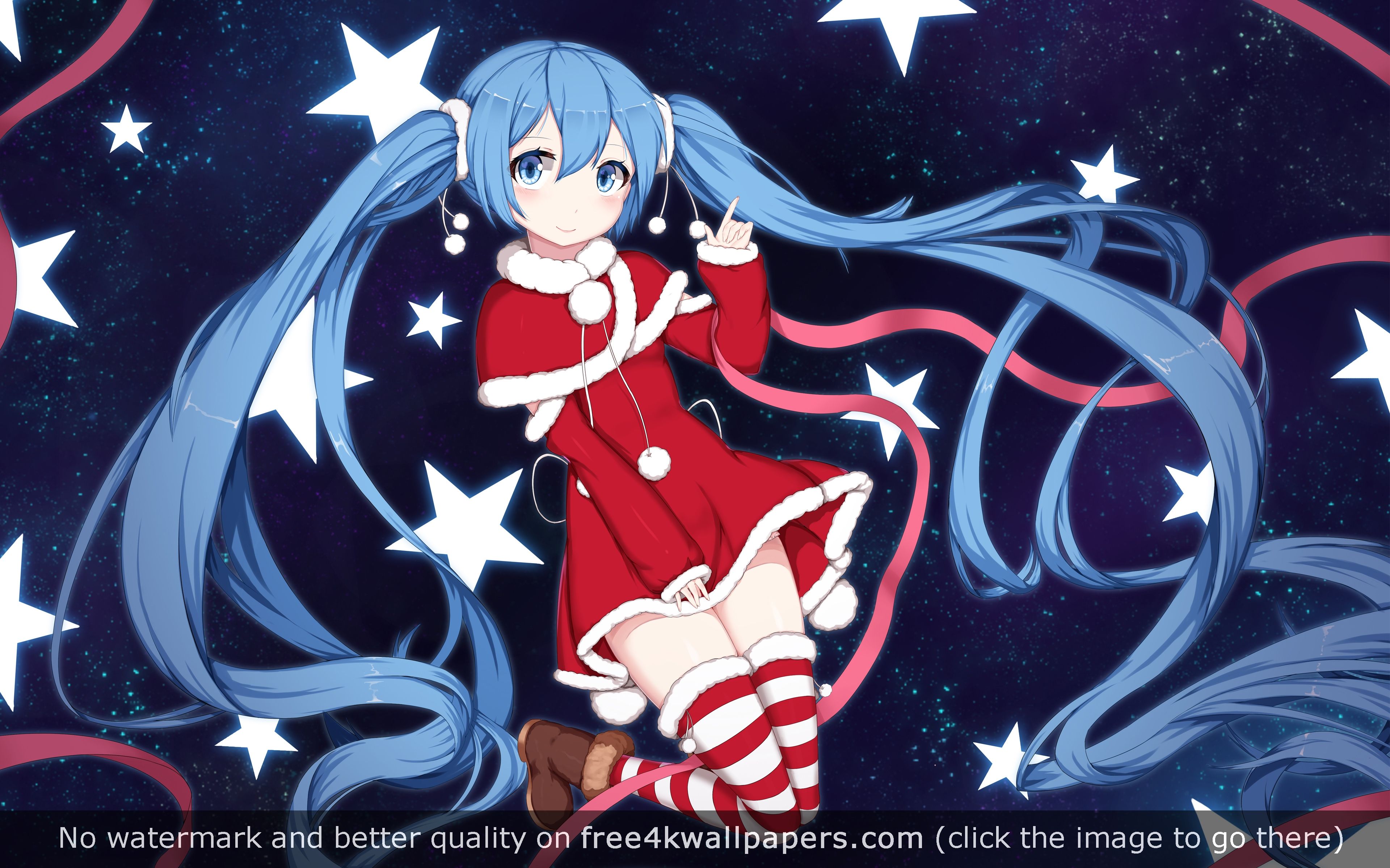 Hatsune Miku Christmas Wallpapers