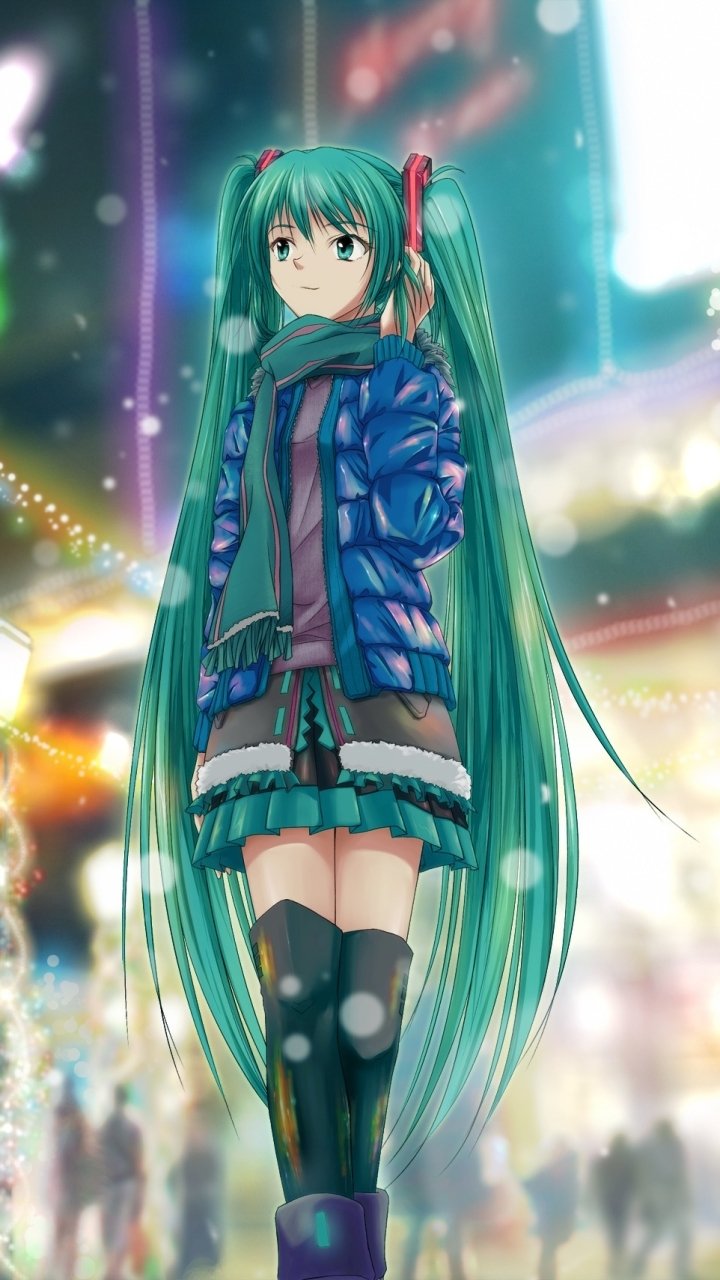 Hatsune Miku Christmas Wallpapers