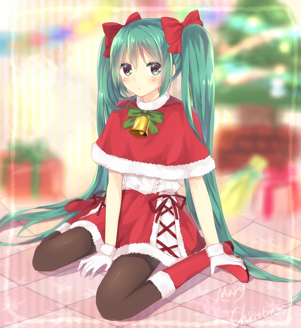 Hatsune Miku Christmas Wallpapers