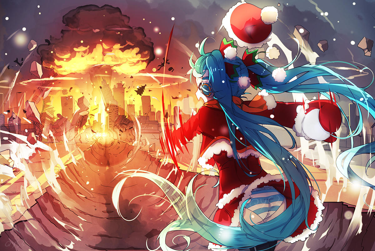 Hatsune Miku Christmas Wallpapers