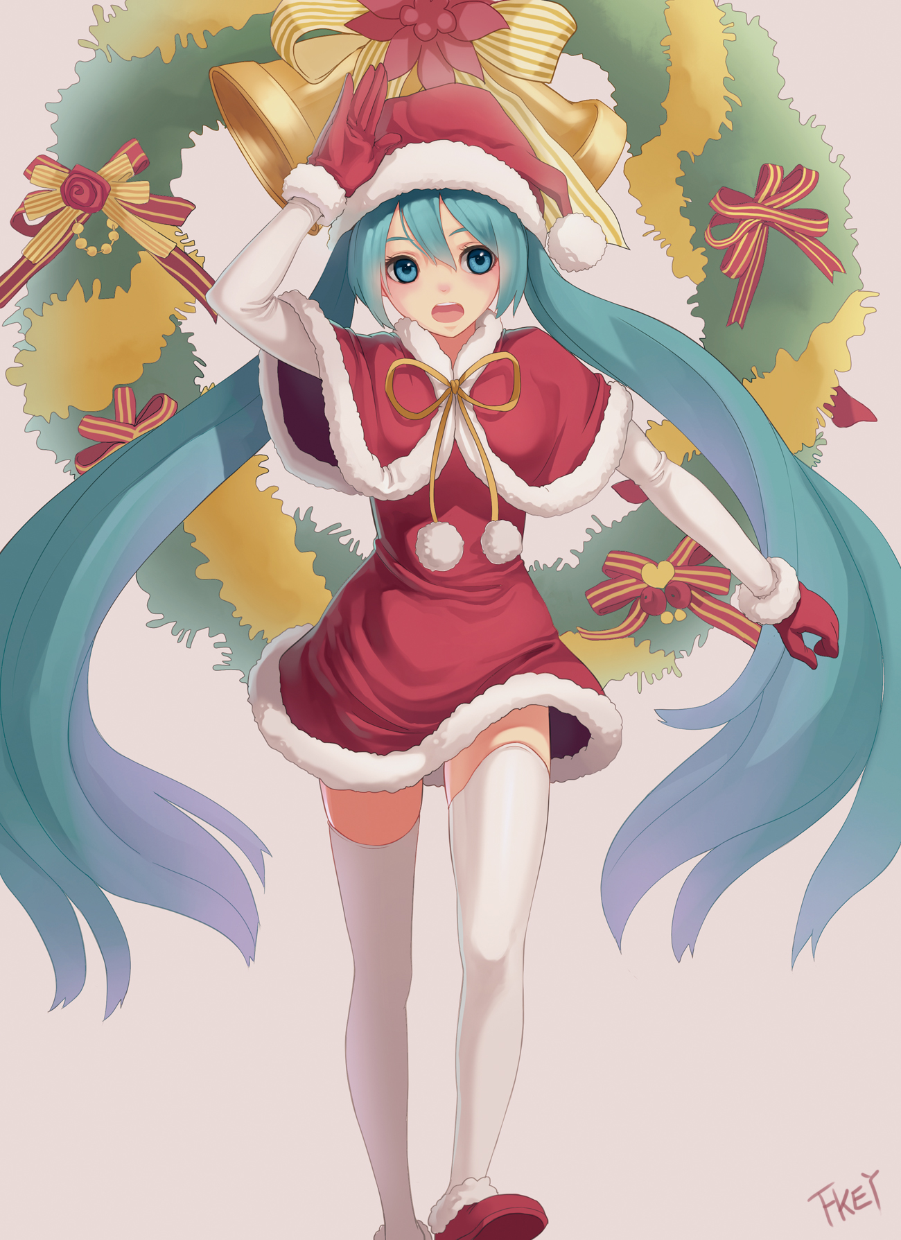 Hatsune Miku Christmas Wallpapers