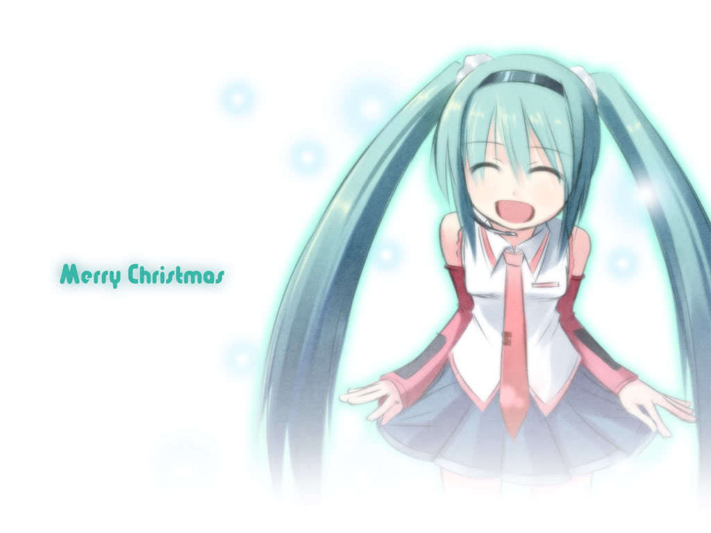 Hatsune Miku Christmas Wallpapers