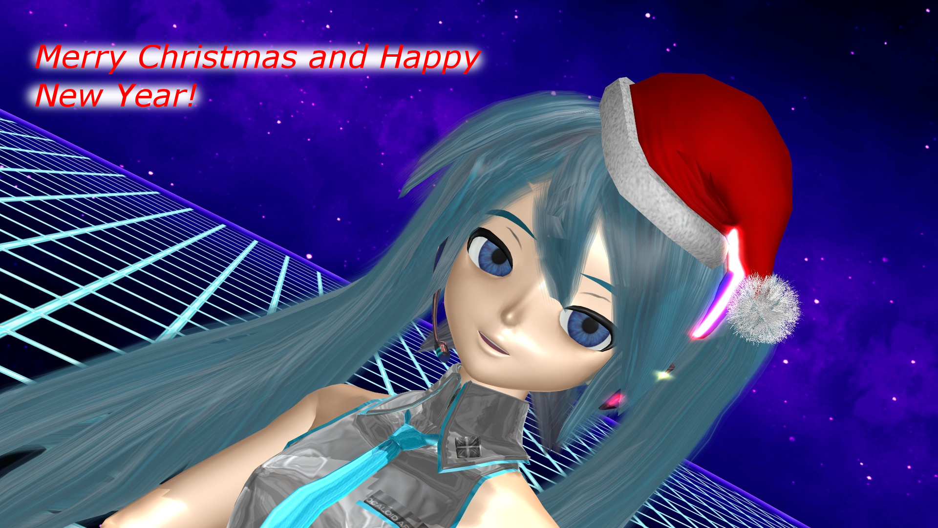 Hatsune Miku Christmas Wallpapers