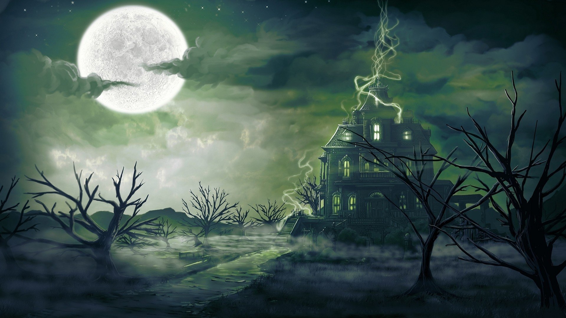 Haunted House Wallpapers