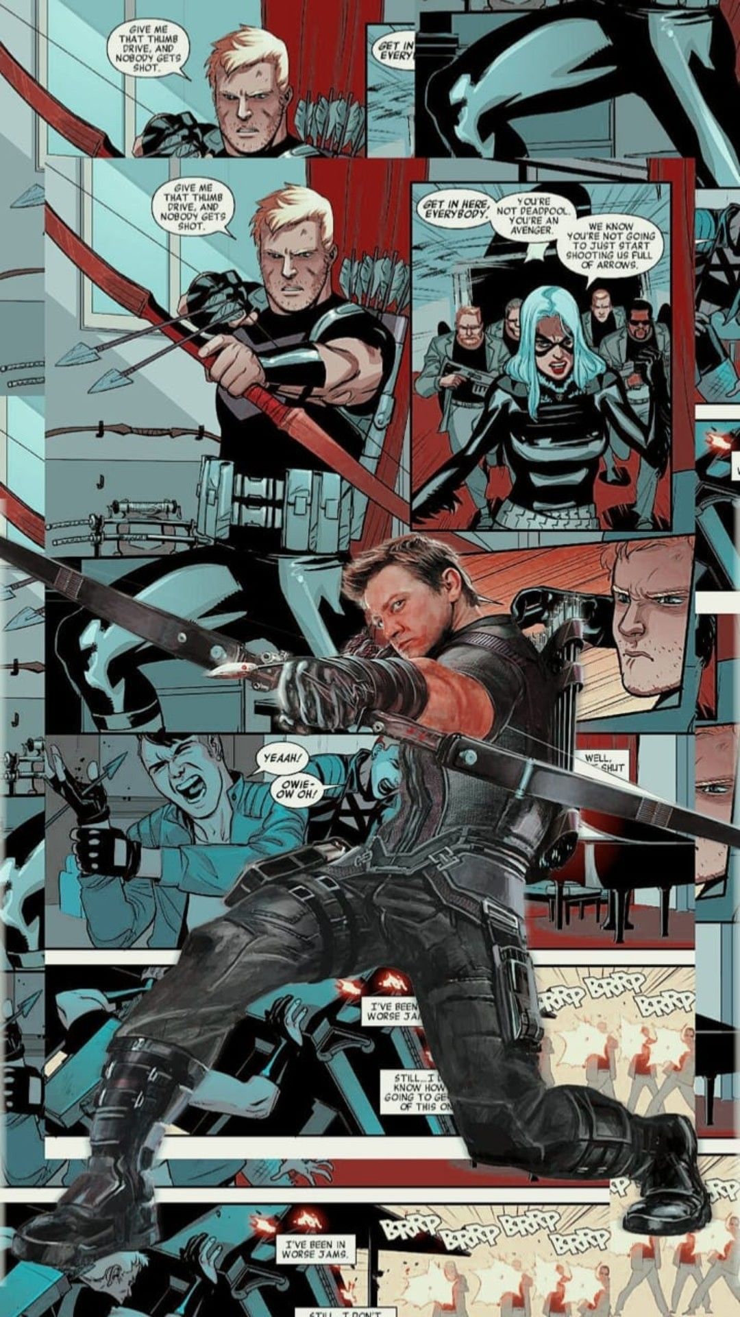 Hawkeye Comic Wallpapers