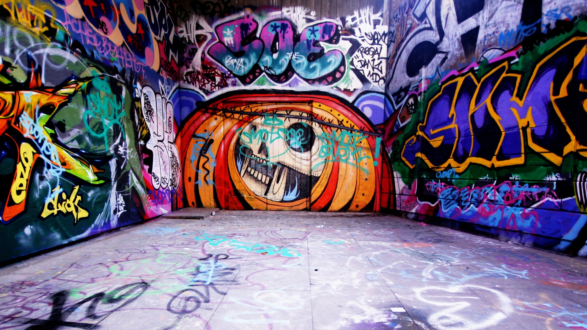 Hd Graffiti 1080P Wallpapers