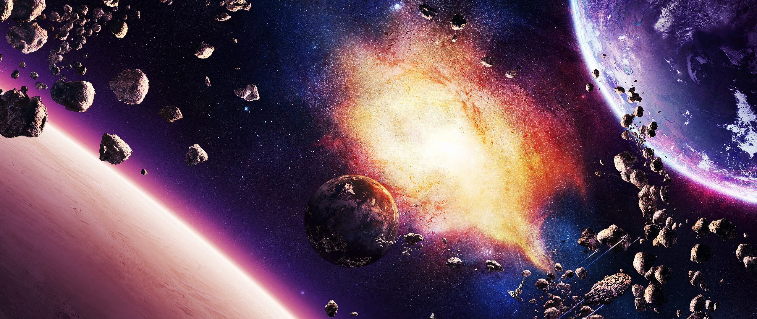 Hd 1080P Space Explosion Wallpapers