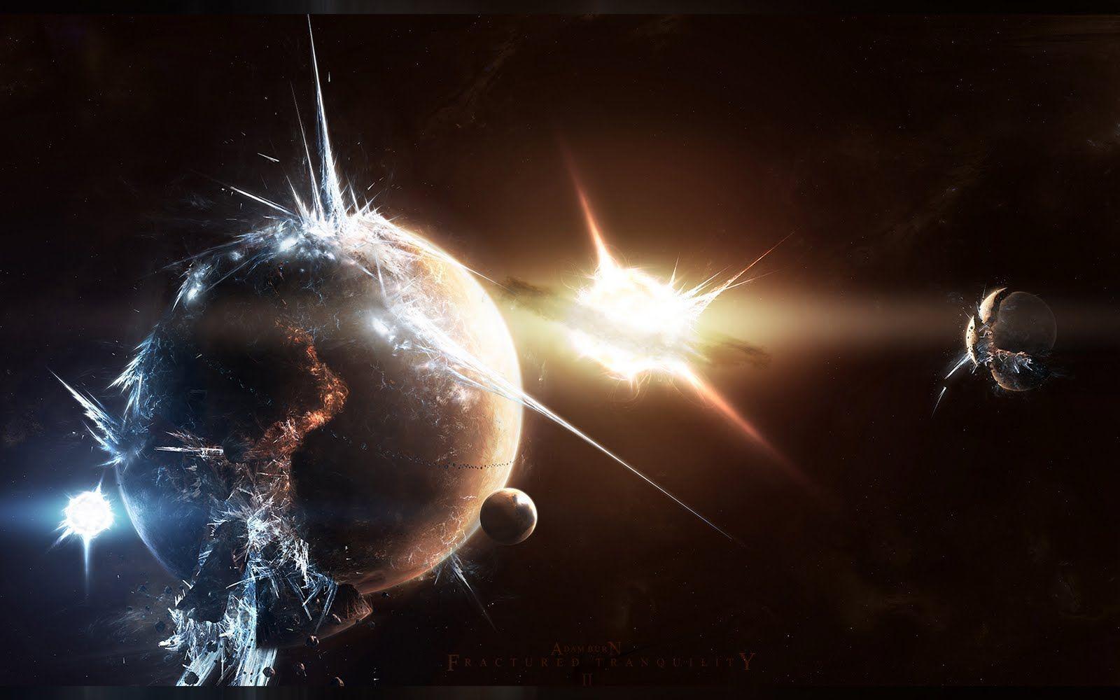 Hd 1080P Space Explosion Wallpapers