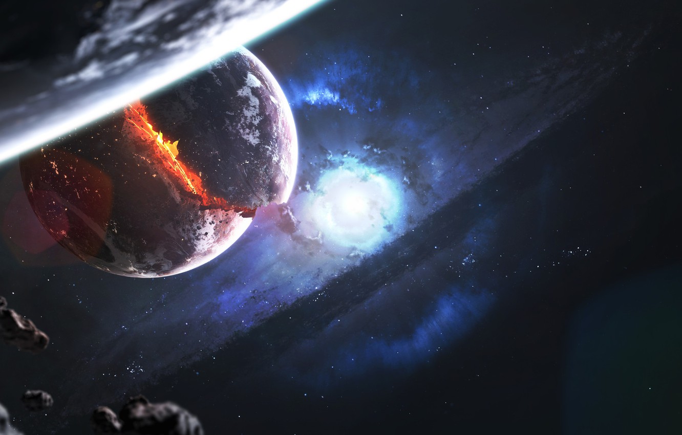 Hd 1080P Space Explosion Wallpapers