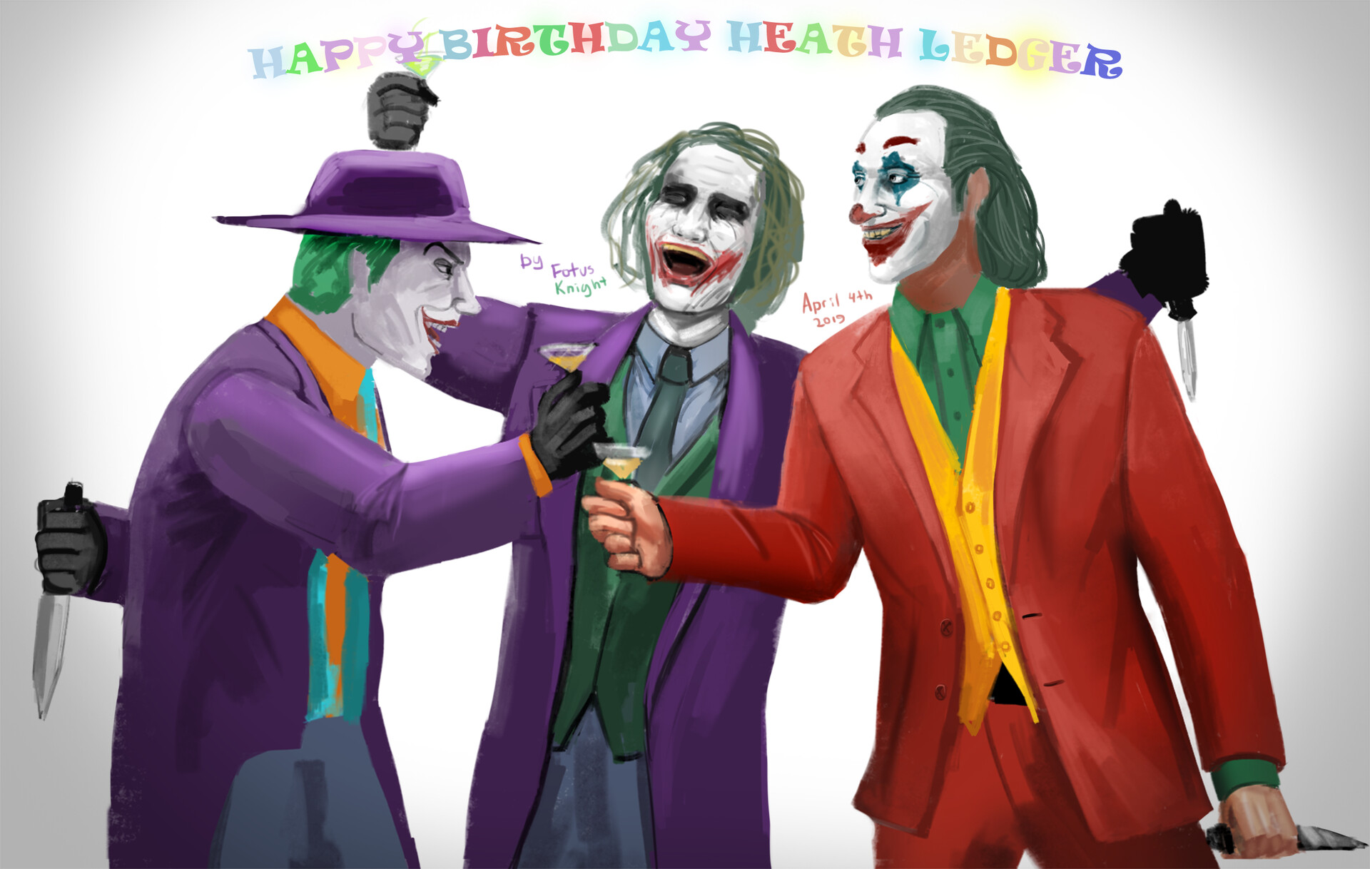 Heath Ledger And Joaquin Phoenix Joker Wallpapers