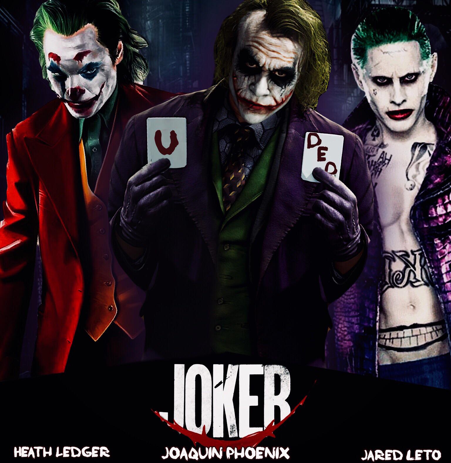 Heath Ledger And Joaquin Phoenix Joker Wallpapers