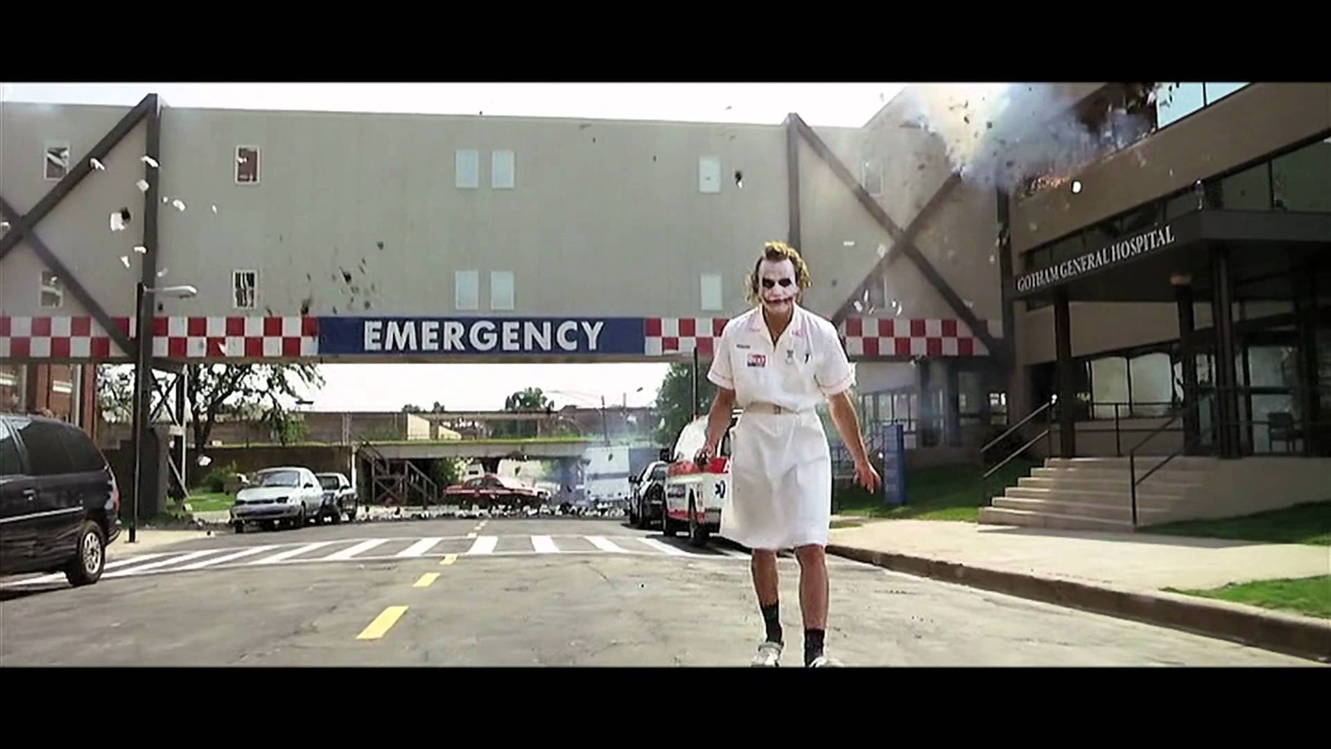 Heath Ledger Joker Hospital Wallpapers