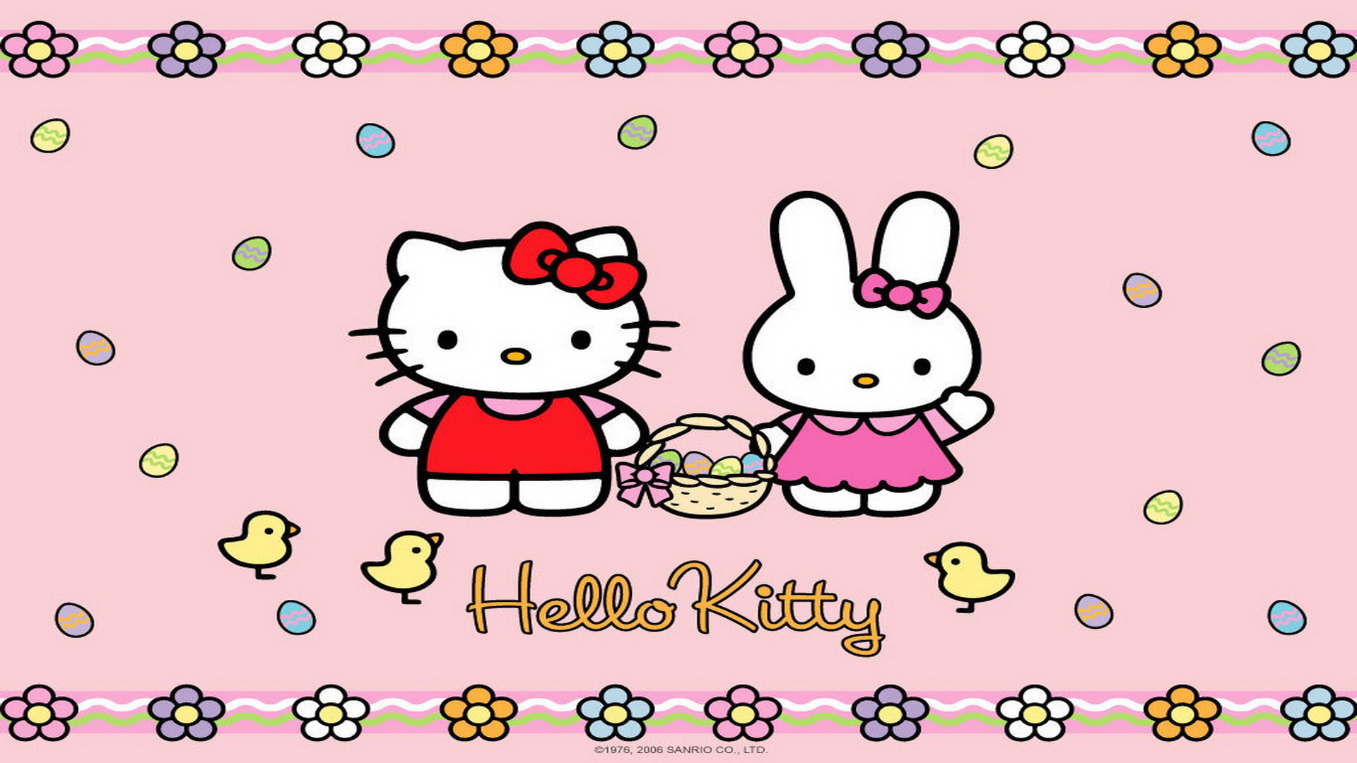 Hello Kitty Easter Wallpapers