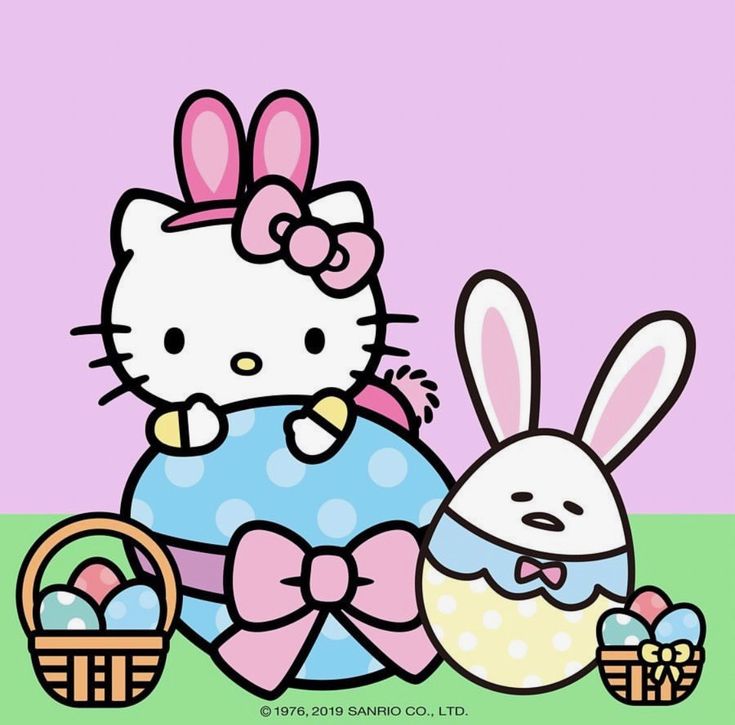 Hello Kitty Easter Wallpapers