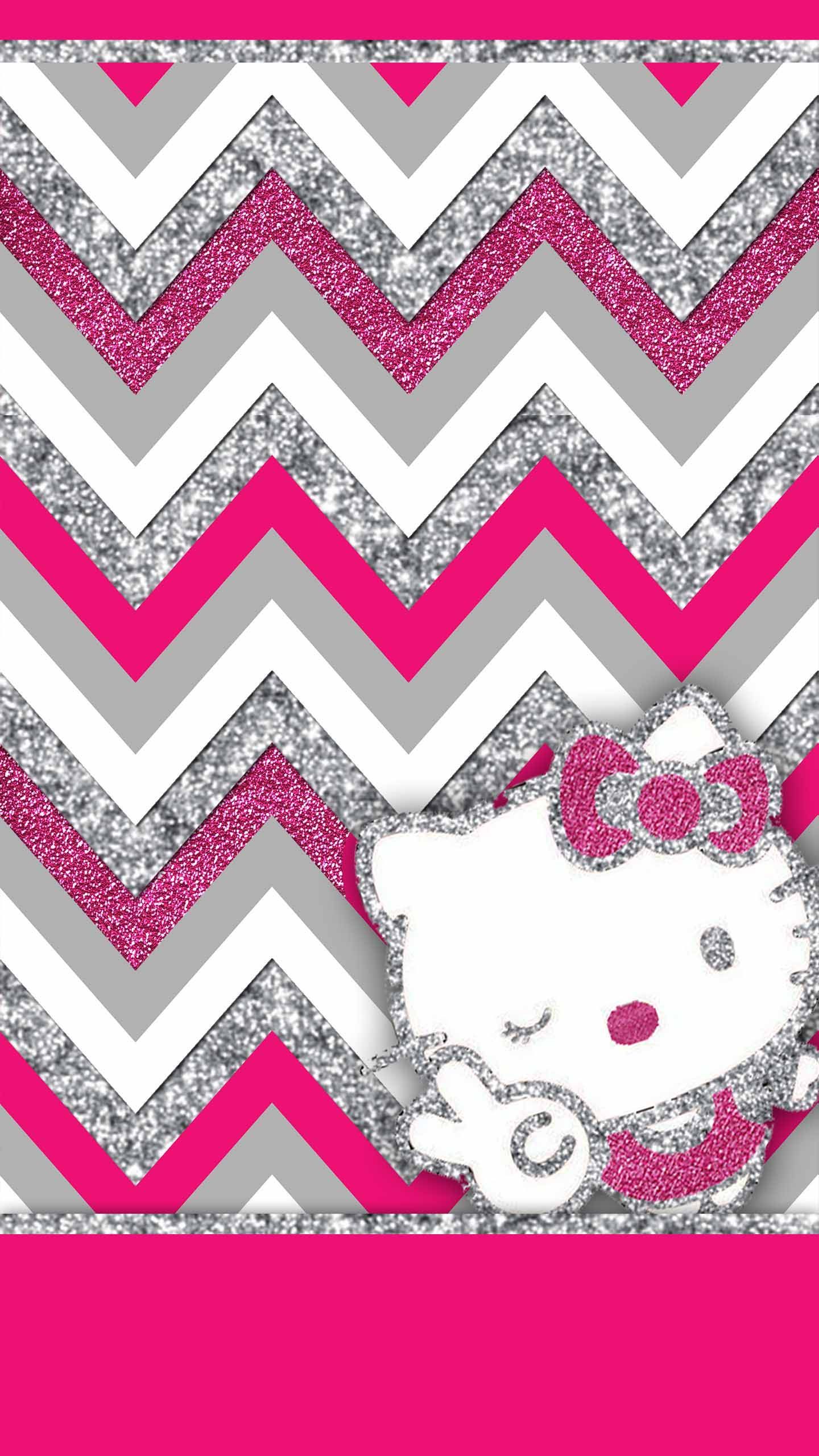 Hello Kitty Glitter Wallpapers