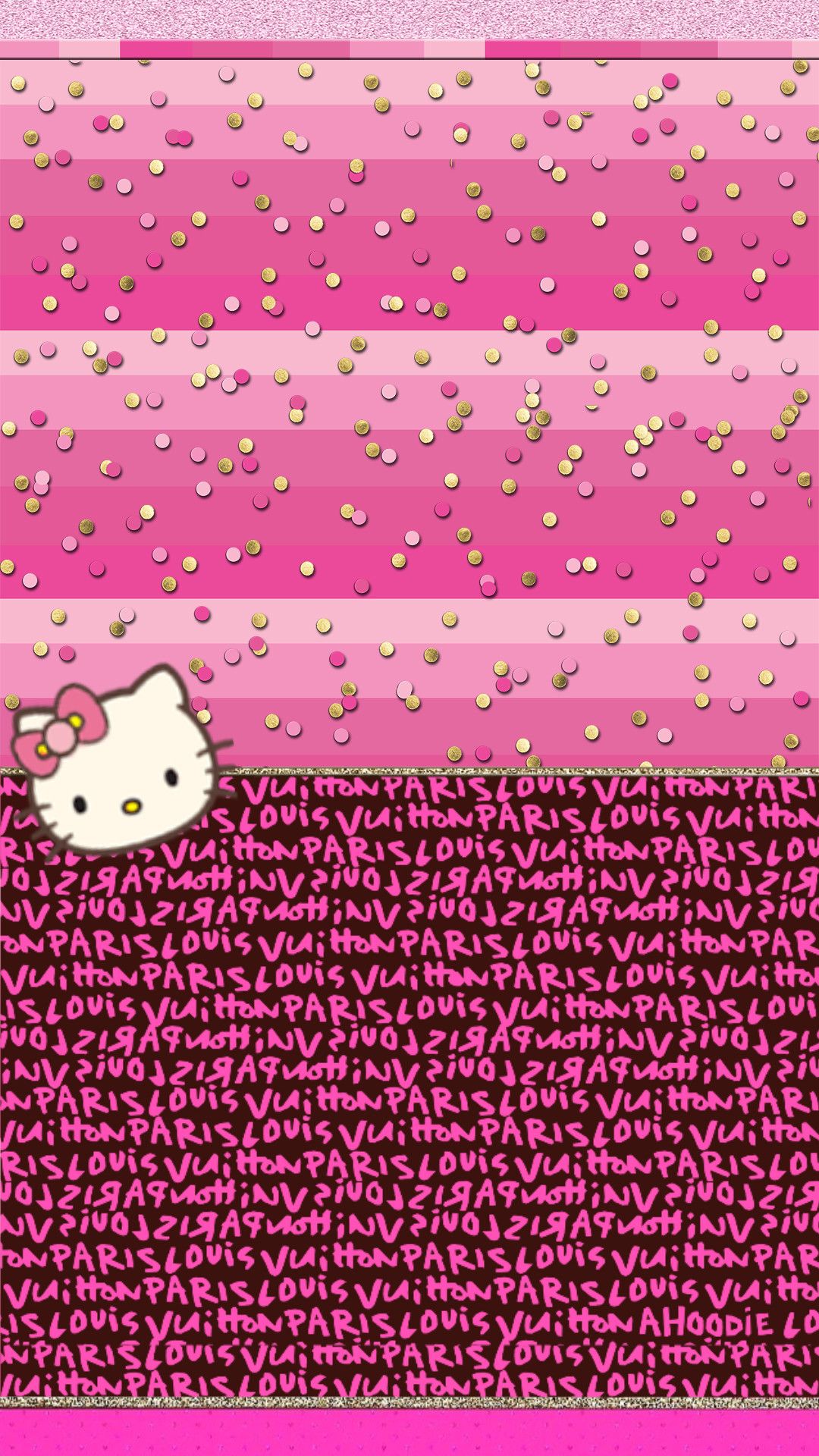 Hello Kitty Glitter Wallpapers