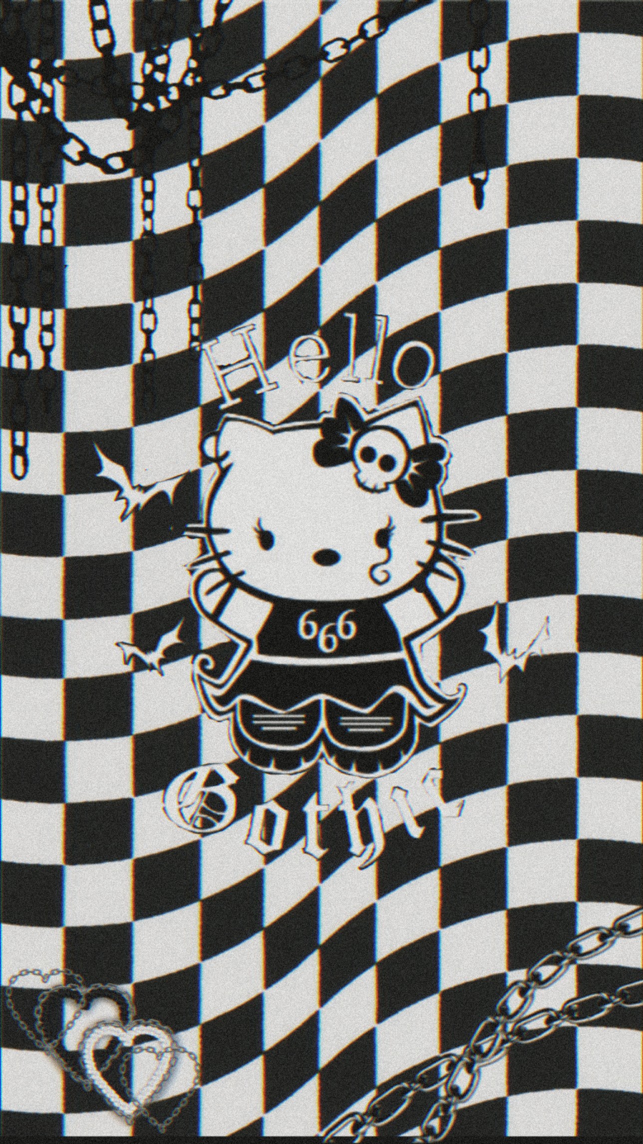 Hello Kitty Goth Wallpapers