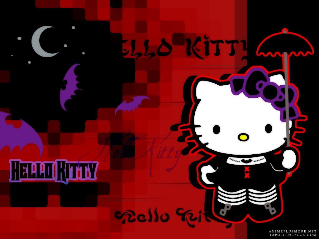 Hello Kitty Goth Wallpapers