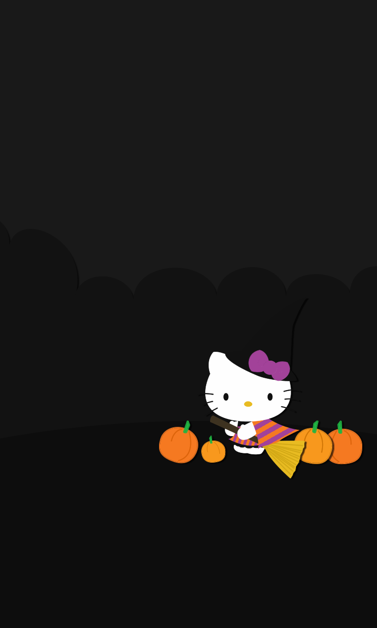 Hello Kitty Halloween Wallpapers