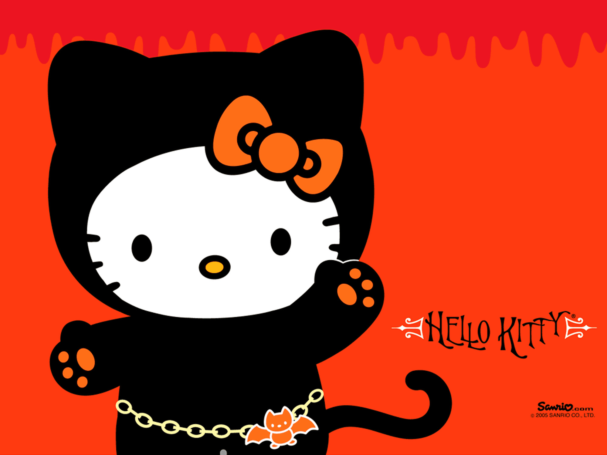 Hello Kitty Halloween Desktop Wallpapers